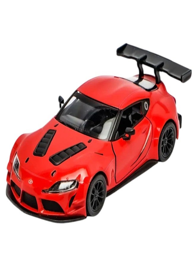 ماياترا سيارة تويوتا GR Supra Racing Concept من ماياترا، نموذج سيارة رياضية مصبوب بمقياس 1:36 (GR-Supra-Red) - Image 3